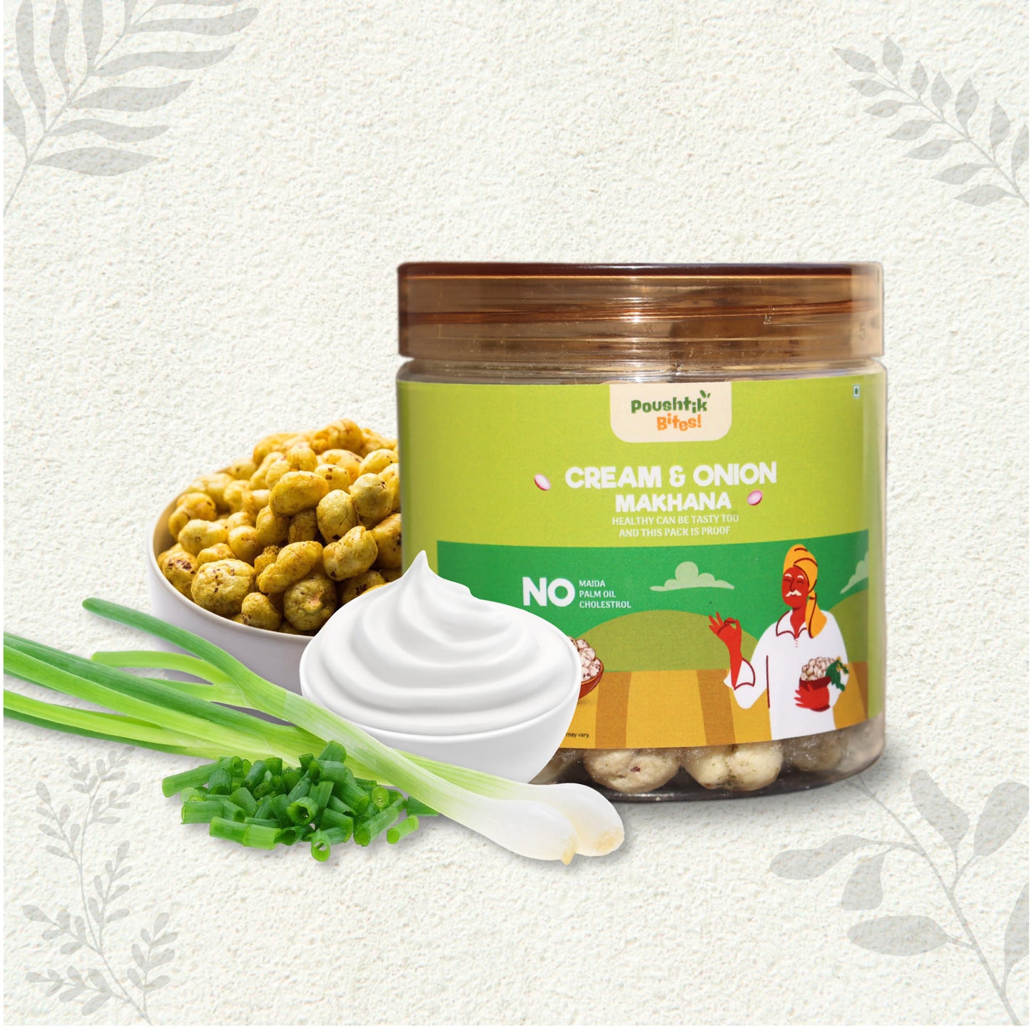 CREAM AND ONION MAKHANA
