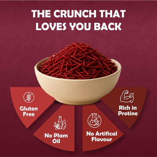 BEETROOT BHUJIYA
